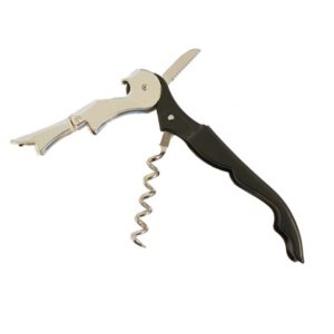 Wijnopener Zwart Dubbel Bereik