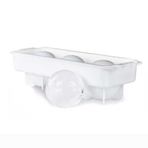 IJsblokjesvorm voor het maken van 3 perfecte ijsballen