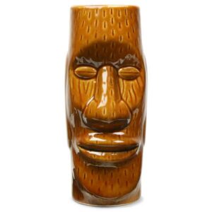 Tiki Paaseiland Beker 40 cl Bruin