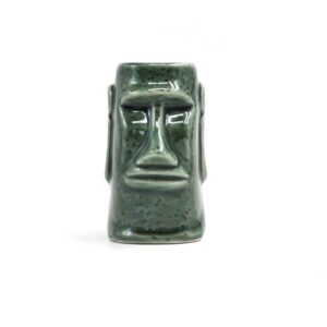 Tiki Moai Shotglas 7,5cl Groen