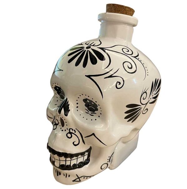 Tiki Skull Karaf Wit 70 cl