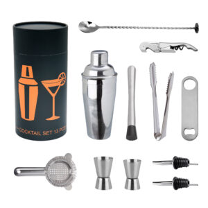 Stalen Barset Cocktailshaker – 13-delige Set