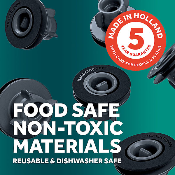 Airtender Vacuüm Wijnpomp + 3 Nano Stoppers - Afbeelding 10